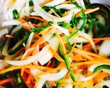 鶏肉の野菜たっぷり南蛮漬け作り方1写真
