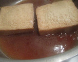 そぼろを詰めた厚揚げの袋煮作り方6写真
