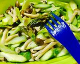 旨い♡レンチン♡アスパラとキノコの蒸し物作り方5写真