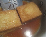 そぼろを詰めた厚揚げの袋煮作り方7写真