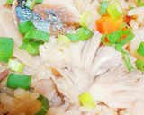 秋刀魚と大根と舞茸の炊き込みご飯作り方9写真
