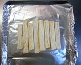 パン耳で♬カレースティックピザ作り方1写真