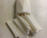 初物♪茎わかめと山芋の和え物作り方2写真