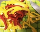 パプリカとツナのおかか和え作り方1写真