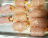 簡単お弁当にも「ごぼうの鶏ささみ巻き」作り方8写真