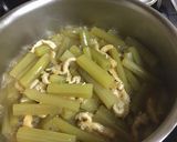 蕗とおあげの炊いたん作り方4写真