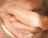 鶏ささみのネギ和え♪作り方1写真