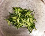 食感が最高♡しっかり味の春雨サラダ作り方1写真