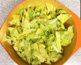 簡単！丸ごとキャベツと豚肉の重ね蒸し作り方2写真