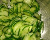 サッパリ！胡瓜とワカメのレモン酢の物☆作り方1写真