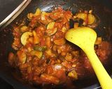 メカジキの具沢山トマトソース煮作り方4写真