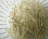エノキ入り♪明太子ソースかけ温豆腐作り方4写真