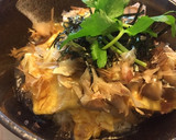 揚げ出し豆腐と湯葉ときのこのあんかけ丼☆作り方10写真