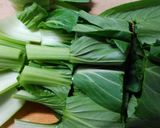 鶏ささみとレタスと青梗菜ニラのさっぱり煮作り方3写真