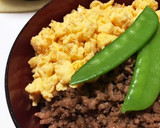 めちゃ簡単ウマウマ〜なそぼろ丼♡作り方4写真
