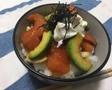 サモーンとアボカドの漬け丼作り方3写真