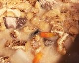 天然ぶりアラの粕汁（竹泉の酒粕）!!作り方11写真