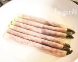 アスパラと生ハムのスティック春巻き作り方6写真