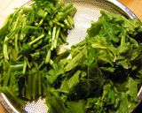 蕪の葉で簡単旨うまっ中華炒め♪作り方1写真