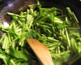 蕪の葉で簡単旨うまっ中華炒め♪作り方3写真