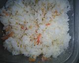 オイルひとかけでうま～♡しらす丼作り方2写真