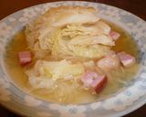 芯までやわらか！まるごとキャベツのポトフ作り方7写真