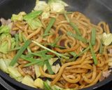 簡単ソース焼きうどん作り方4写真