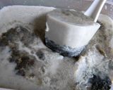 無調整豆乳とねり胡麻で作るごまぷりん作り方5写真