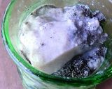 無調整豆乳とねり胡麻で作るごまぷりん作り方6写真