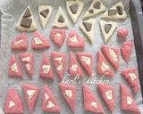 簡単可愛い桜色ホワイトチョコ豆乳スコーン作り方5写真