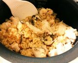 ★鶏むね肉とシイタケの炊き込みご飯作り方9写真