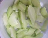 チャーテと豚肉の炒め煮作り方3写真