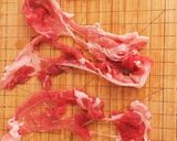 肉巻きおむすび。作り方1写真