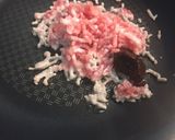 スナップエンドウと豚挽肉の味噌炒め作り方2写真