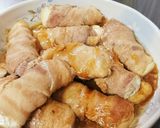 【超簡単】豆腐の豚バラロール作り方7写真