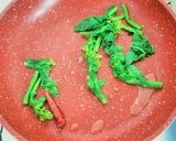 菜の花とベーコンのチーペペ！作り方3写真