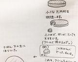 ミッキーの立体（ドーム）ケーキ覚書作り方4写真