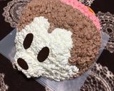 ミッキーの立体（ドーム）ケーキ覚書作り方7写真