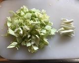 春キャベツとホタルイカのペペロンチーノ作り方2写真