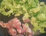 隠し味に焼肉のたれ♪オイスター焼きそば作り方2写真