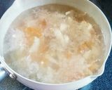 鶏肉と野菜のみぞれ煮スープ作り方2写真