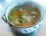 鶏肉と野菜のみぞれ煮スープ作り方4写真