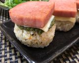 パクチー風味スパムおにぎり作り方3写真