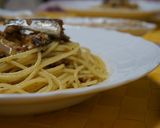 春キャベツとベーコンのパスタ作り方12写真