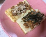 手づくり高野豆腐の納豆のせ作り方3写真