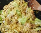 焼肉のタレで★鶏肉とキャベツの卵とじ炒め作り方7写真