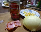 簡単！春を味わうトマトスープ作り方1写真