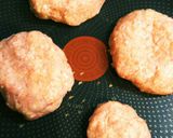 卵、牛乳不使用のふわふわハンバーグ作り方3写真
