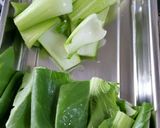 モヤシと青梗菜のしらすペペロンチーノ作り方2写真