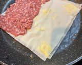 春巻きの皮でパリパリピザタコスバーガー風作り方15写真